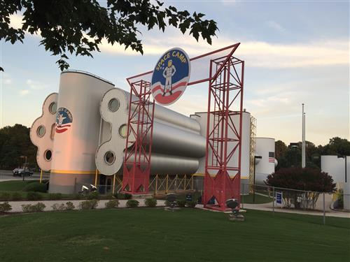 Arrival at Space Camp 