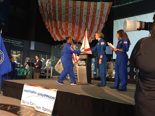 Martiana Olsen Graduating from Space Academy 