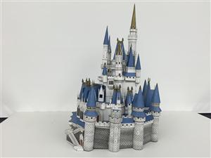 Cinderella's Castle - West View 